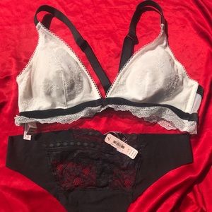 NWT Bralette & Panty Set